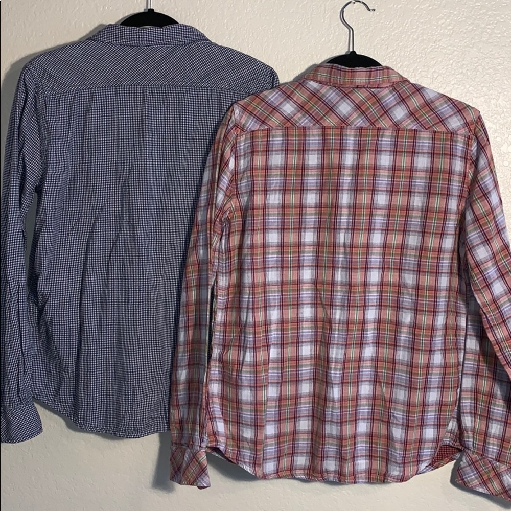 2 Oakley Flannels Button Down Shirts Large - image 6